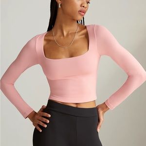 ARITZIA contour square neck long sleeve size SMALL